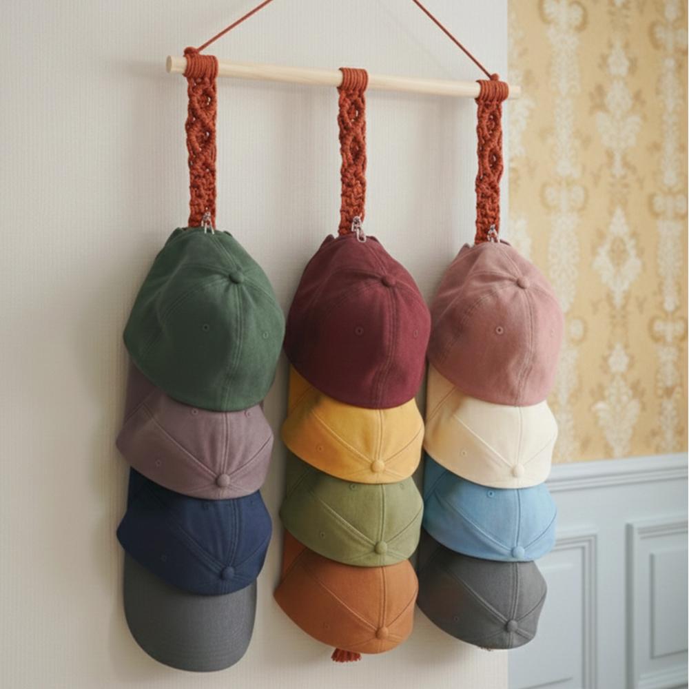 Creative Ways to Use a Macrame Hat Organizer in Your Home