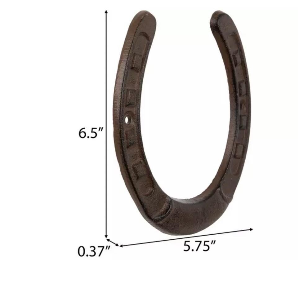 Rustic Horseshoe Cowboy Hat Holder: Handmade Macrame Western Decor