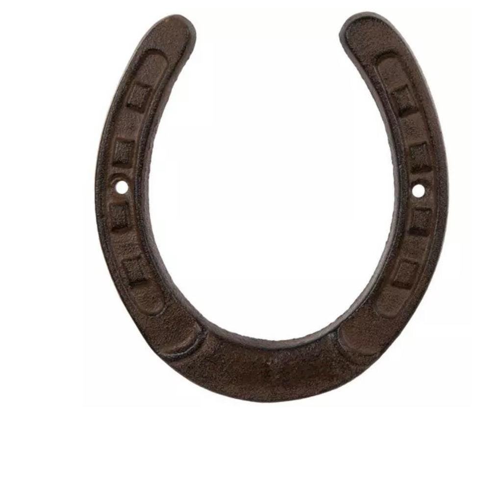 Rustic Horseshoe Cowboy Hat Holder: Handmade Macrame Western Decor